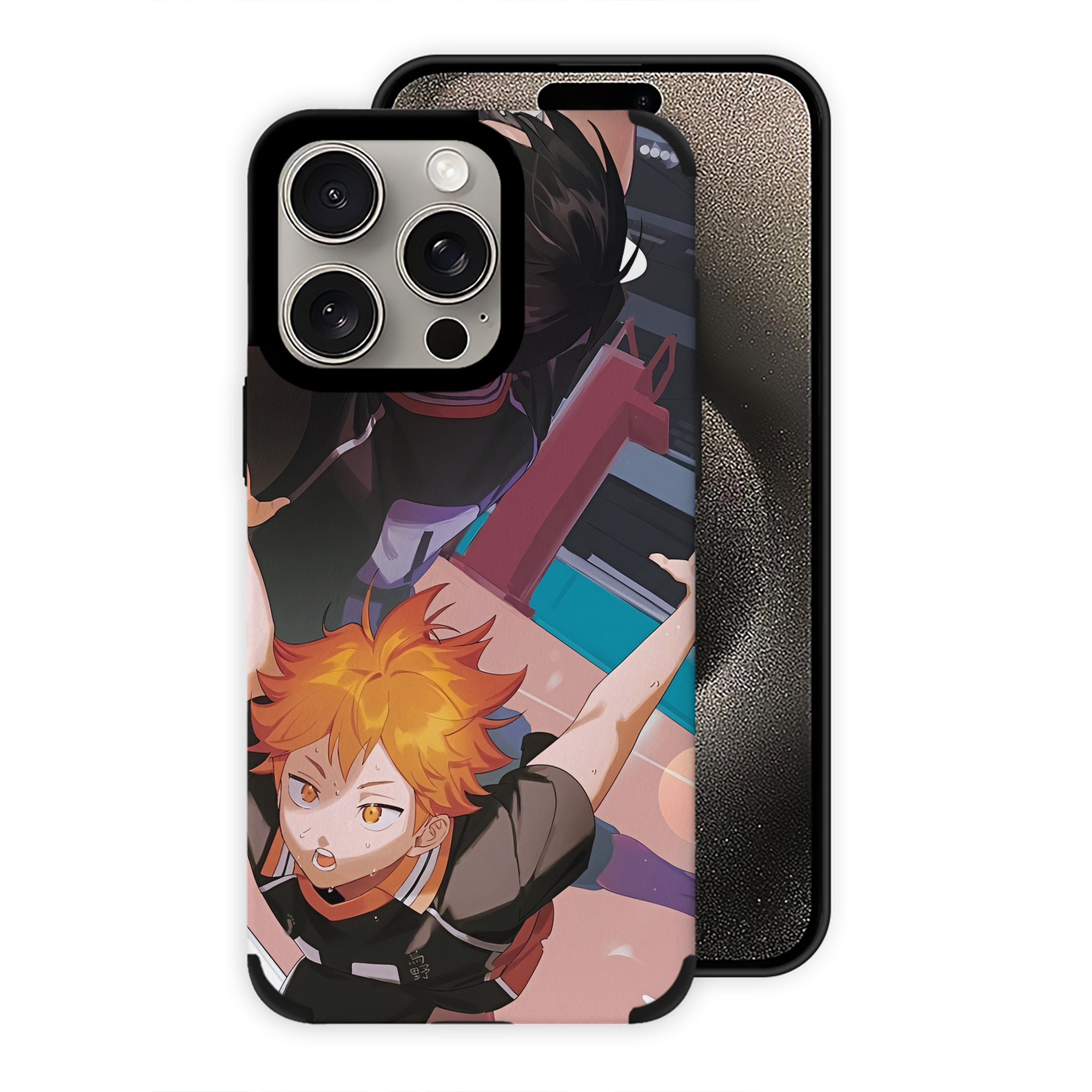 （画像用） ハイキュー!! Haikyu!! 【iPhone15ProMax対応】 PUレザー スマホケース 耐衝撃＆黄変防止