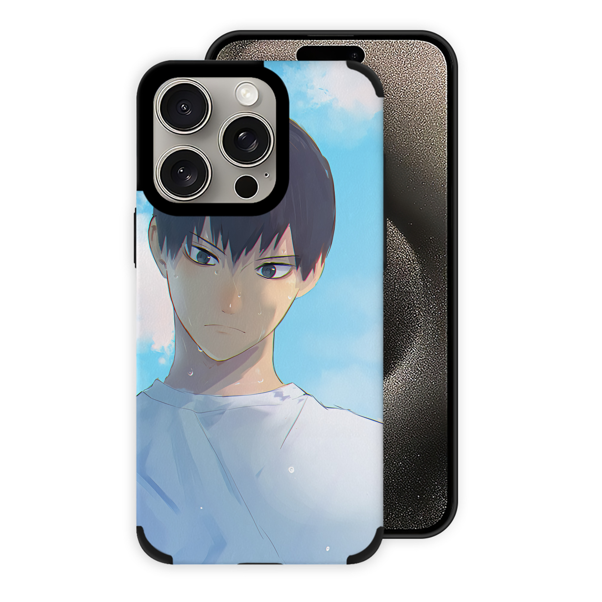 （画像用） ハイキュー!! Haikyu!! 【iPhone15ProMax対応】 PUレザー スマホケース 耐衝撃＆黄変防止