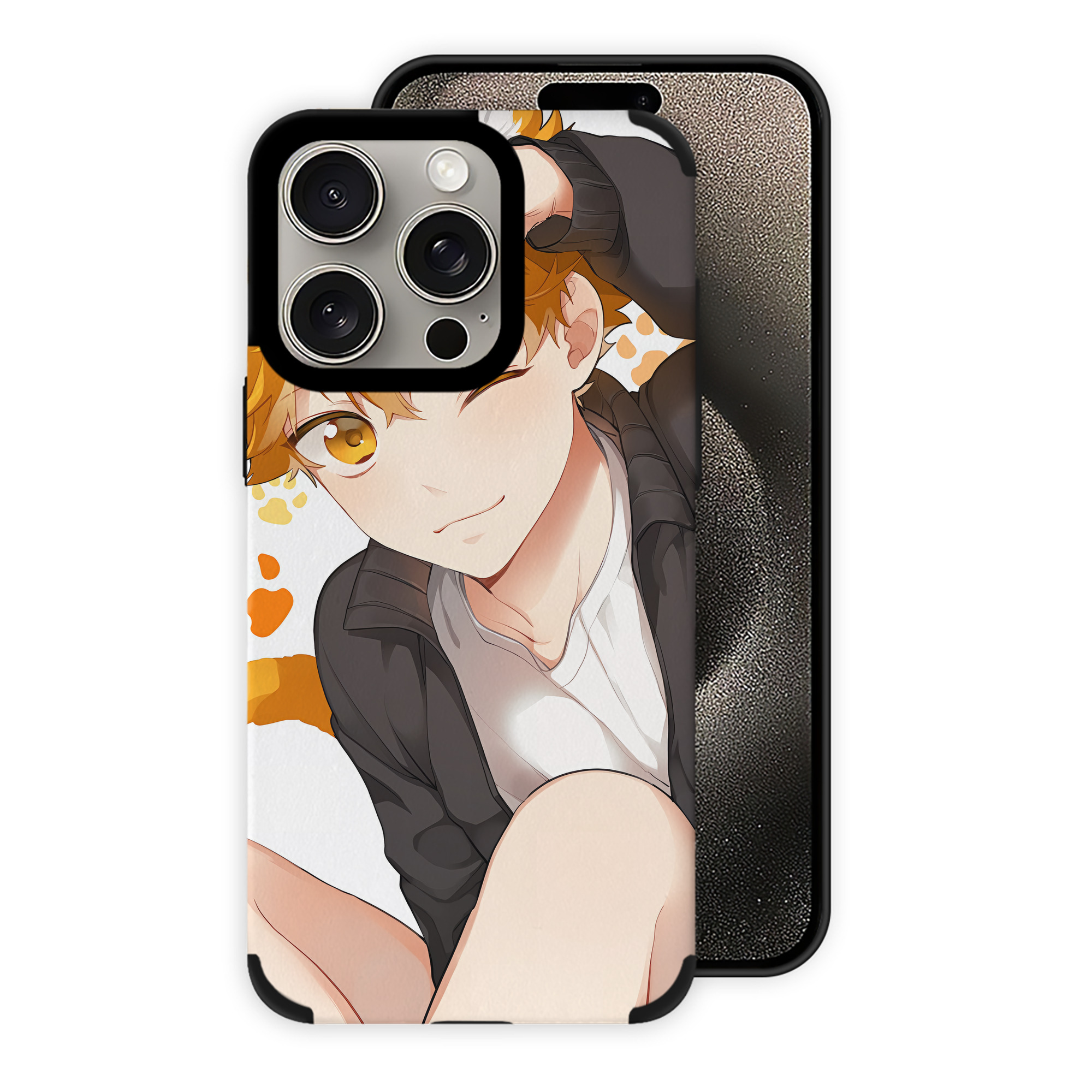 （画像用） ハイキュー!! Haikyu!! 【iPhone15ProMax対応】 PUレザー スマホケース 耐衝撃＆黄変防止