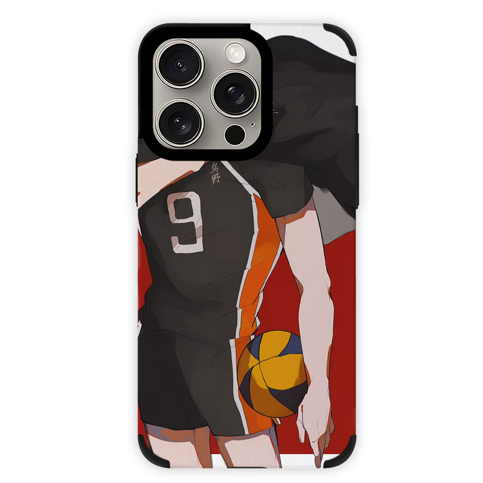 （画像用） ハイキュー!! Haikyu!! 【iPhone15ProMax対応】 PUレザー スマホケース 耐衝撃＆黄変防止