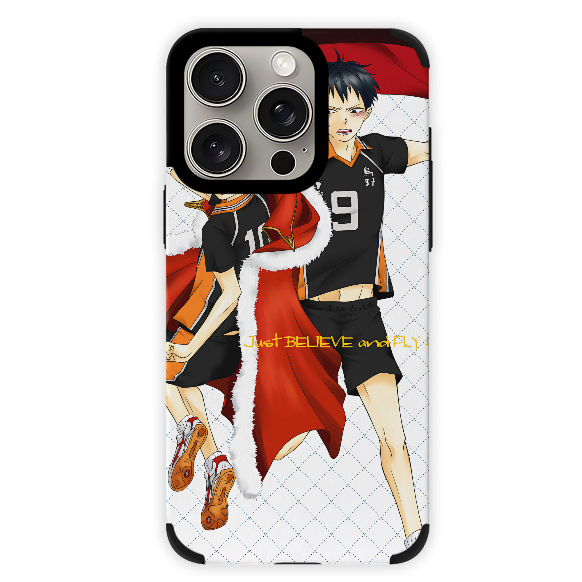 （画像用） ハイキュー!! Haikyu!! 【iPhone15ProMax対応】 PUレザー スマホケース 耐衝撃＆黄変防止