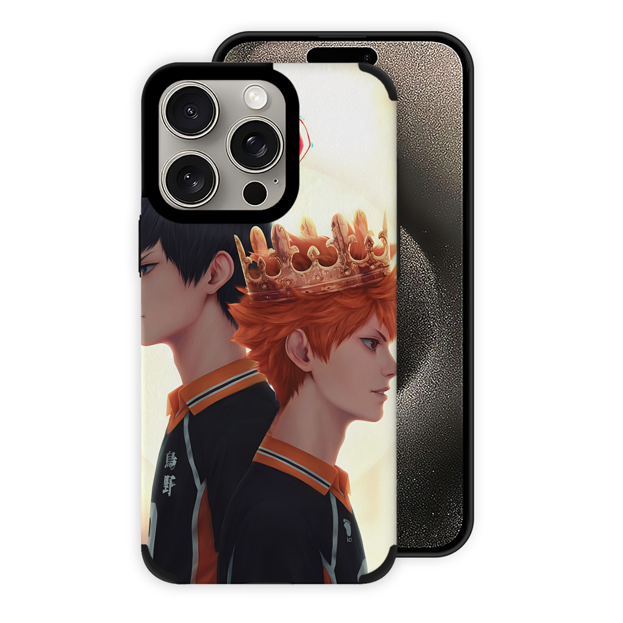 （画像用） ハイキュー!! Haikyu!! 【iPhone15ProMax対応】 PUレザー スマホケース 耐衝撃＆黄変防止