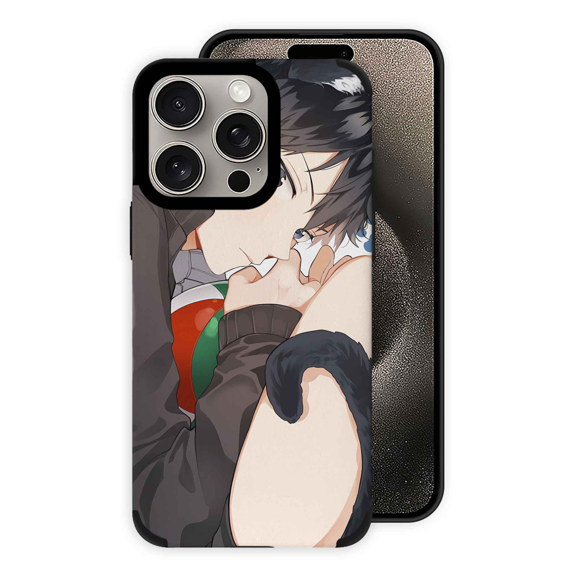 （画像用） ハイキュー!! Haikyu!! 【iPhone15ProMax対応】 PUレザー スマホケース 耐衝撃＆黄変防止