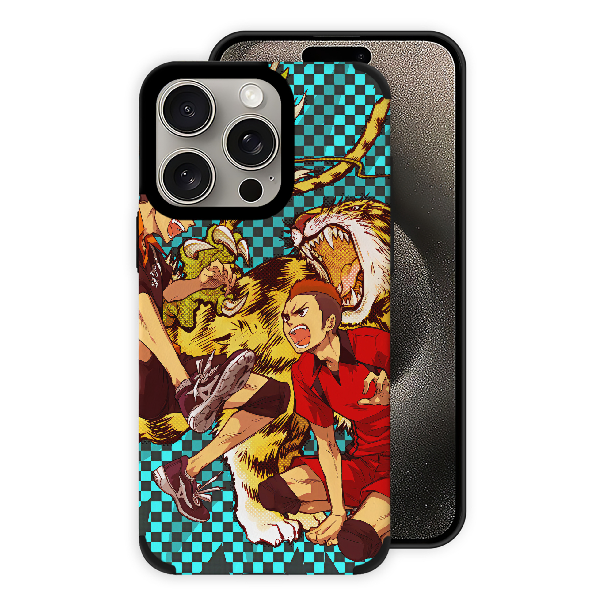 （画像用） ハイキュー!! Haikyu!! 【iPhone15ProMax対応】 PUレザー スマホケース 耐衝撃＆黄変防止