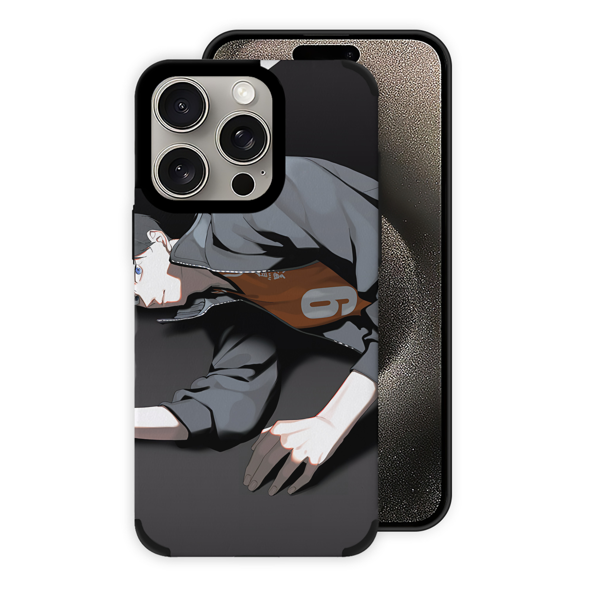 （画像用） ハイキュー!! Haikyu!! 【iPhone15ProMax対応】 PUレザー スマホケース 耐衝撃＆黄変防止