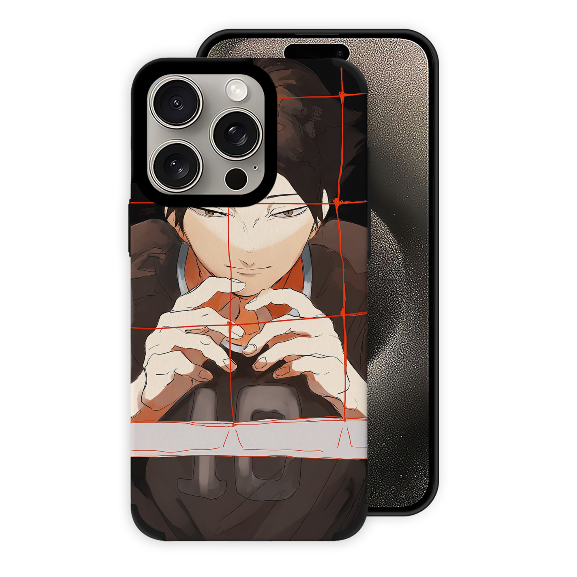 （画像用） ハイキュー!! Haikyu!! 【iPhone15ProMax対応】 PUレザー スマホケース 耐衝撃＆黄変防止