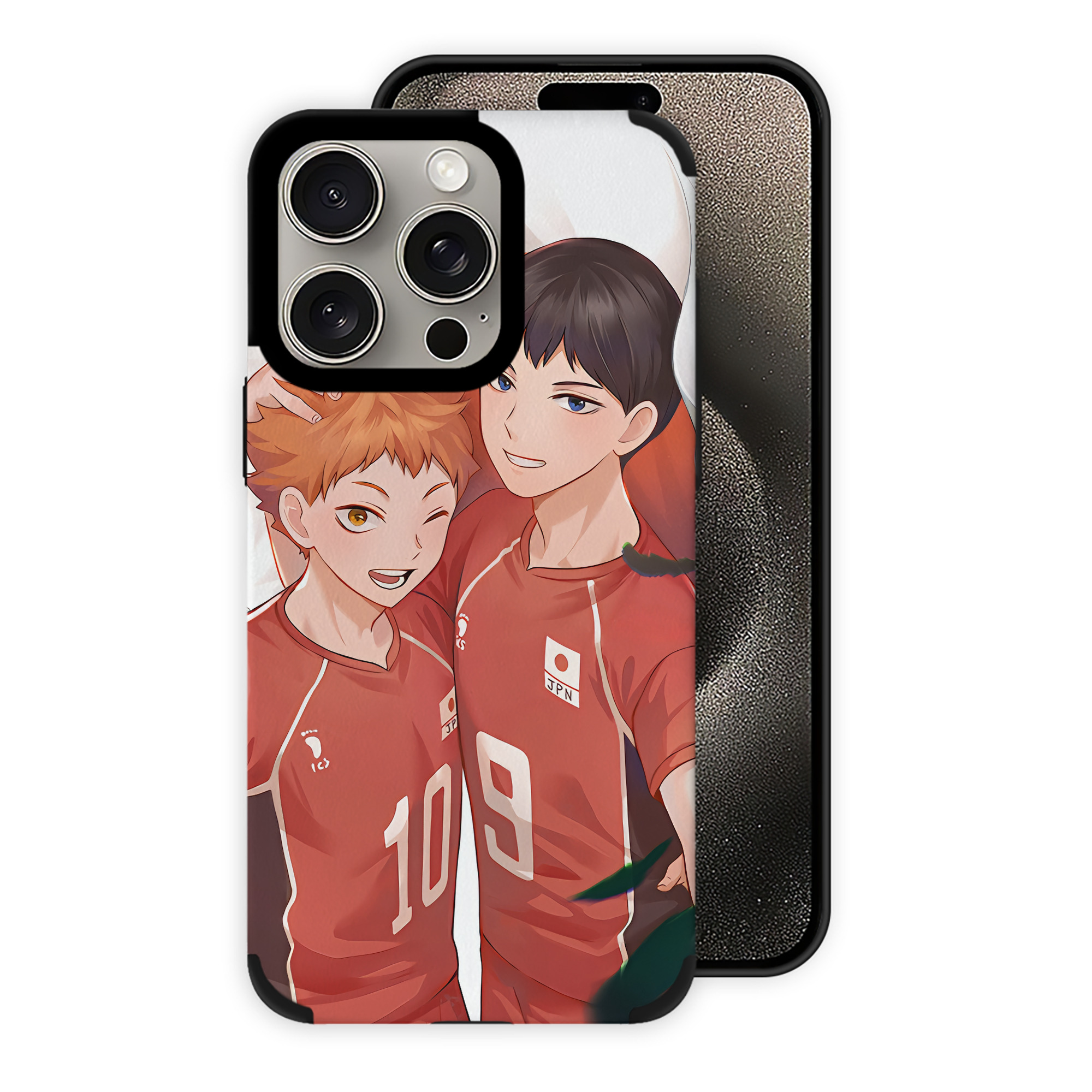 （画像用） ハイキュー!! Haikyu!! 【iPhone15ProMax対応】 PUレザー スマホケース 耐衝撃＆黄変防止