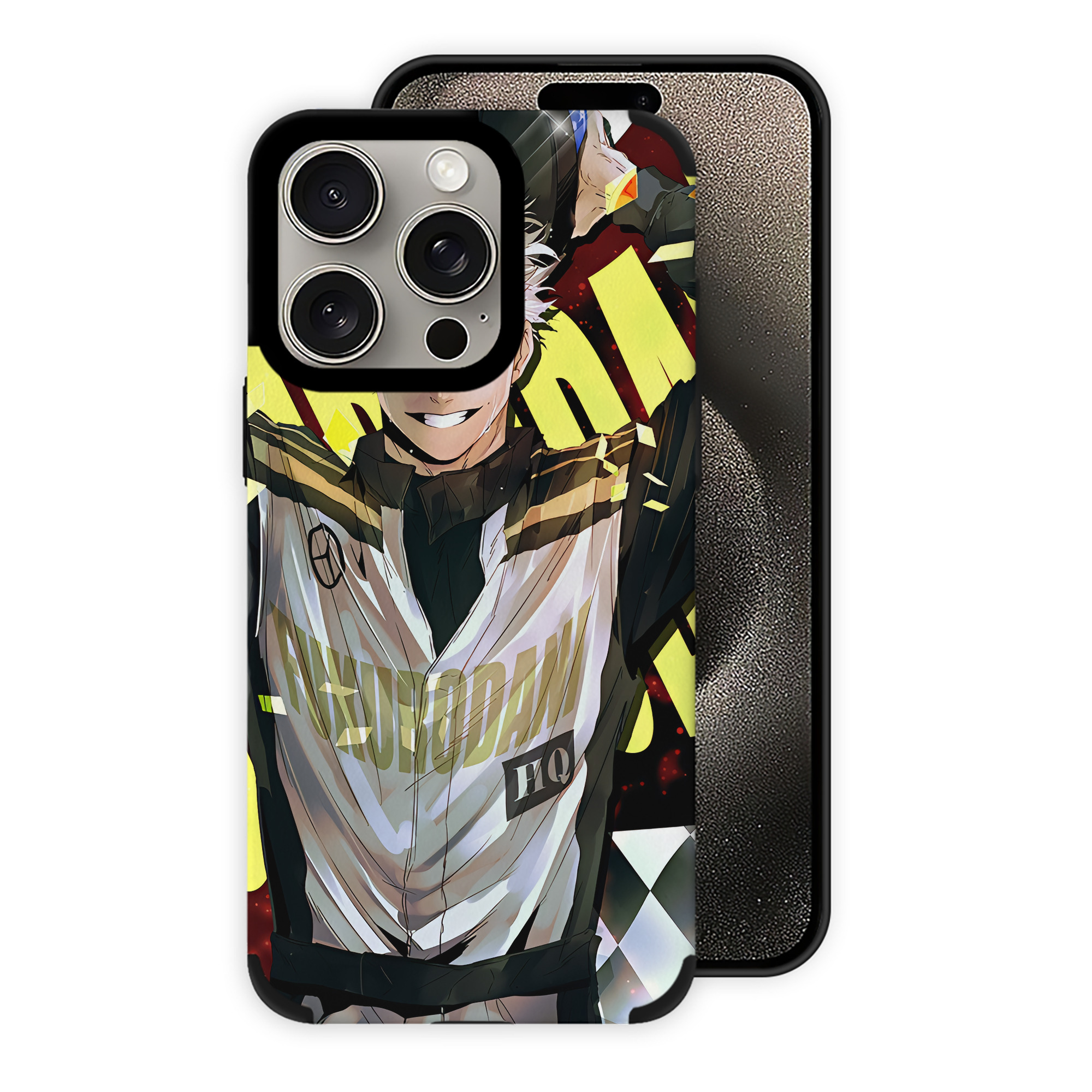 ハイキュー!! Haikyu!! 【iPhone15ProMax対応】 PUレザー スマホケース 耐衝撃＆黄変防止