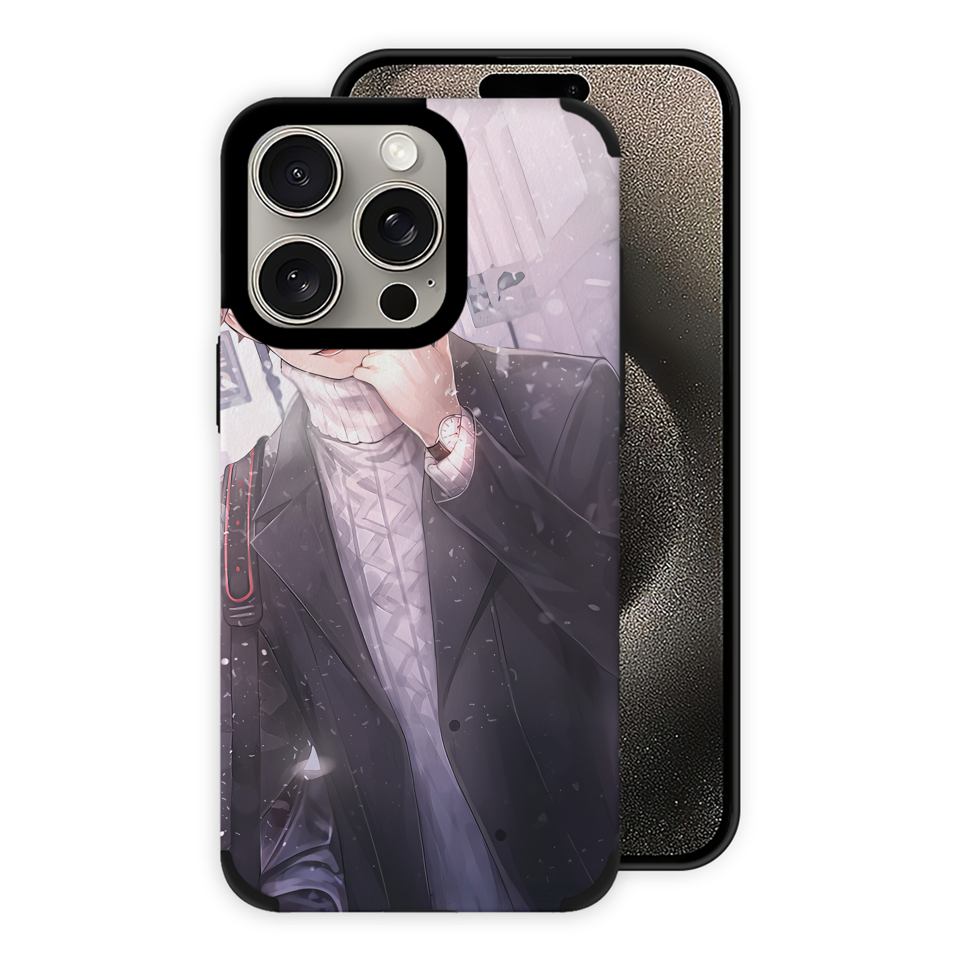 （画像用） ハイキュー!! Haikyu!! 【iPhone15ProMax対応】 PUレザー スマホケース 耐衝撃＆黄変防止