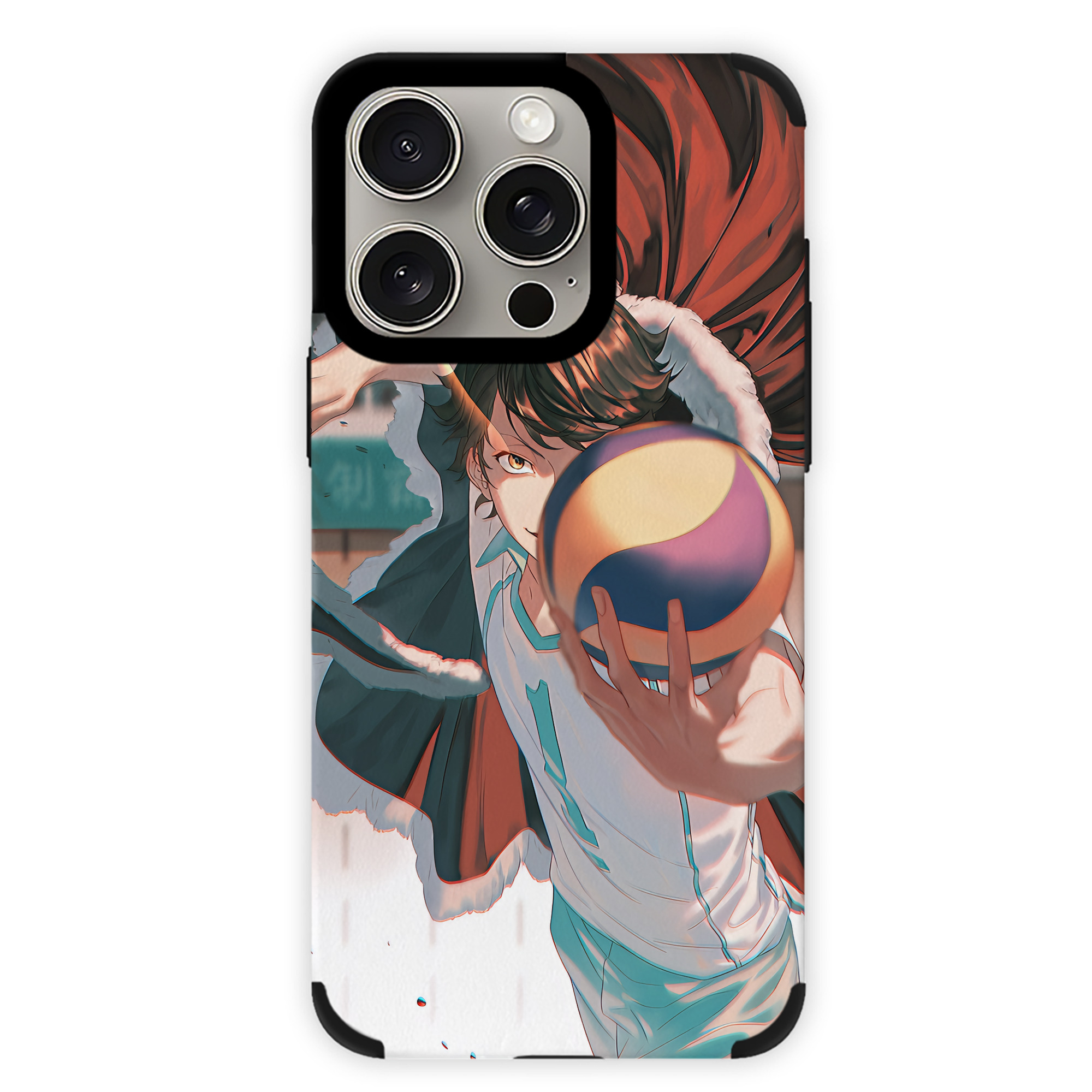 （画像用） ハイキュー!! Haikyu!! 【iPhone15ProMax対応】 PUレザー スマホケース 耐衝撃＆黄変防止