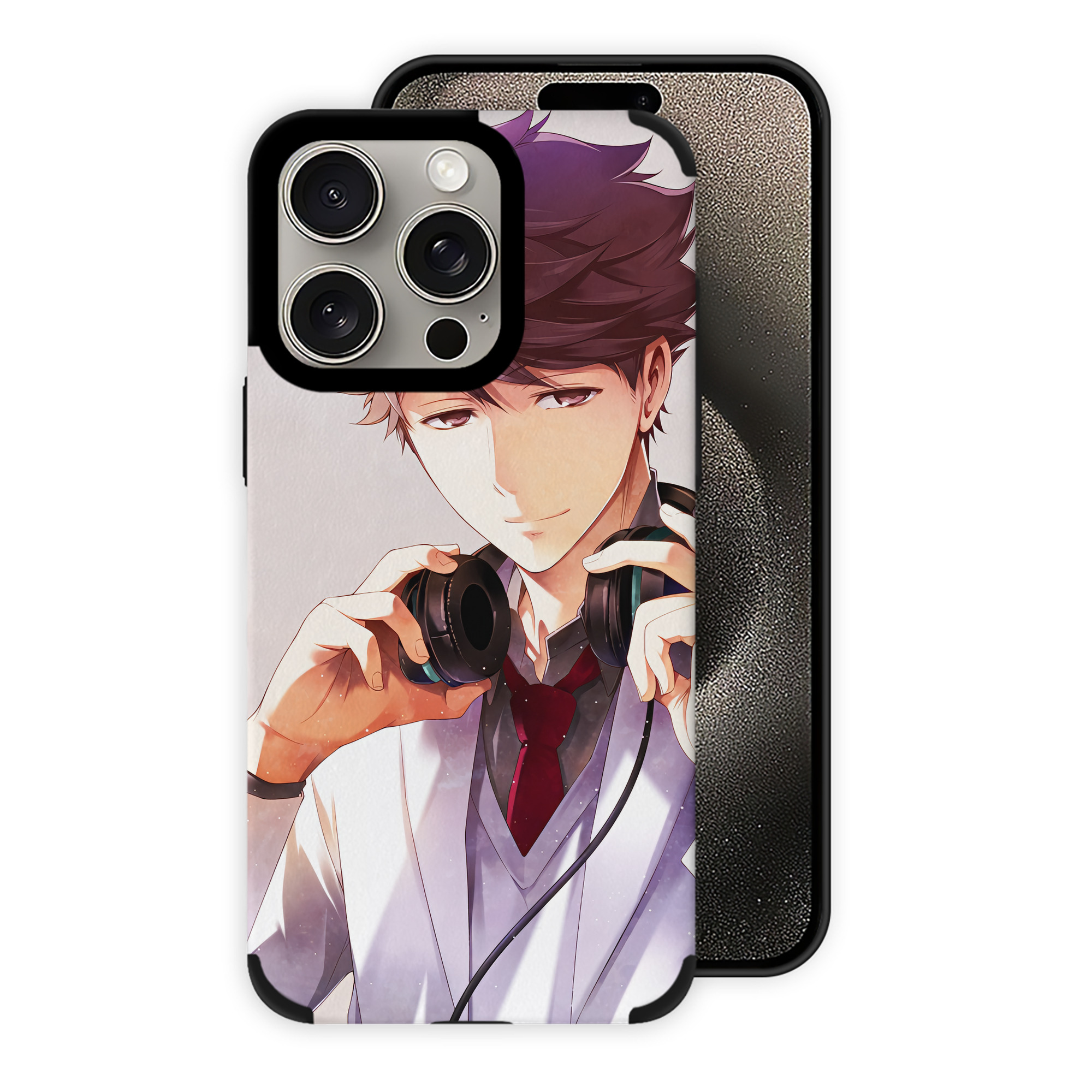 （画像用） ハイキュー!! Haikyu!! 【iPhone15ProMax対応】 PUレザー スマホケース 耐衝撃＆黄変防止