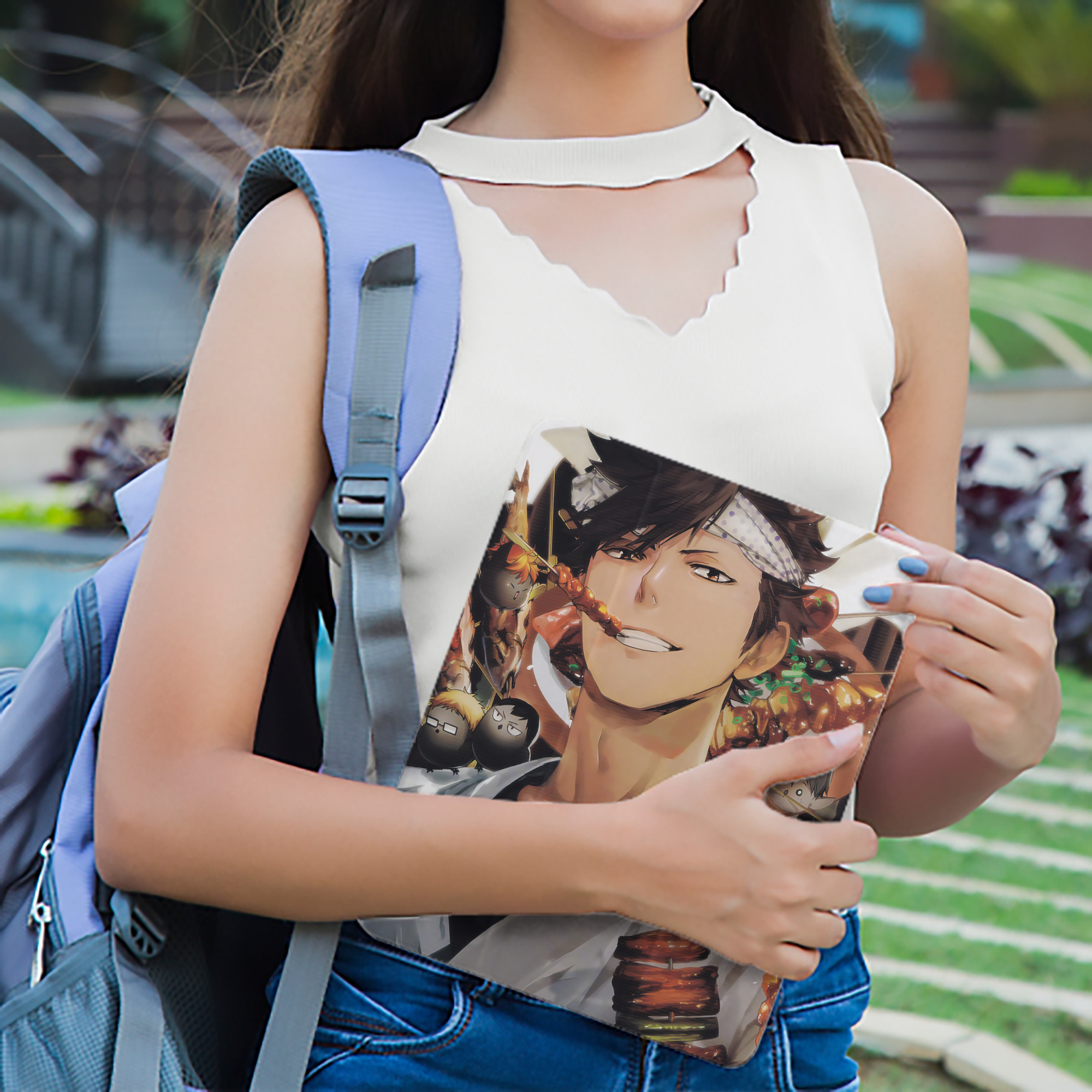 ハイキュー!! Haikyu!! IPad ケース ペン収納付き 三つ折りスタンド PUレザー×シリコン 対応機種9.5/10.5/10.9インチ