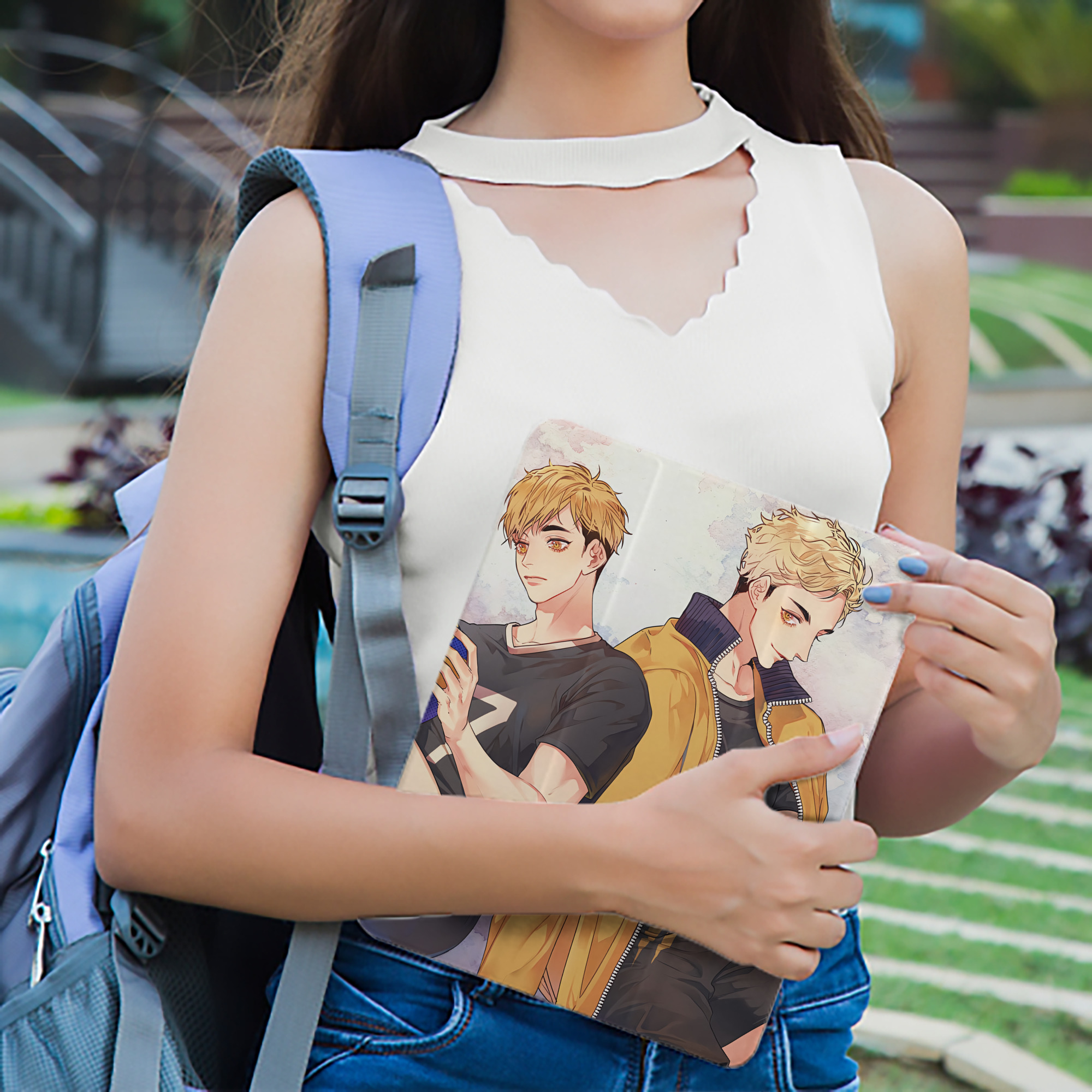 ハイキュー!! Haikyu!! IPad ケース ペン収納付き 三つ折りスタンド PUレザー×シリコン 対応機種9.5/10.5/10.9インチ