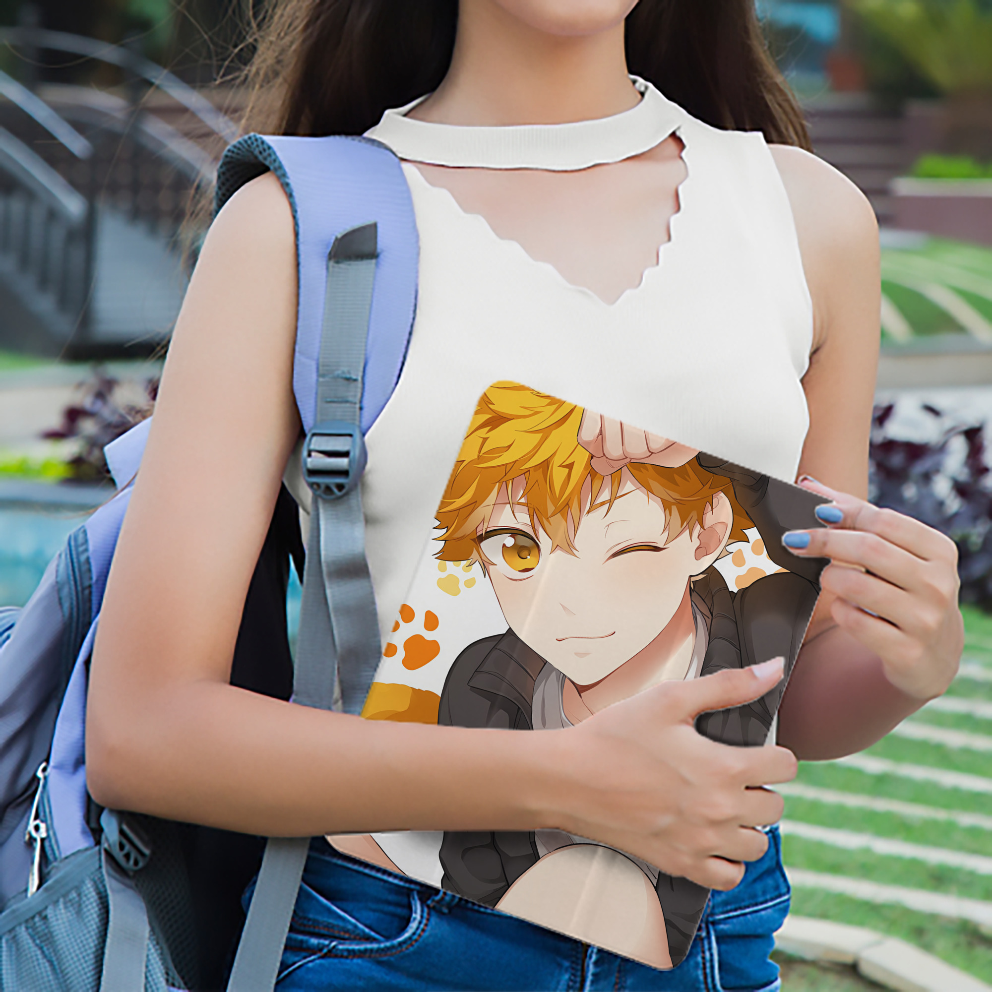 ハイキュー!! Haikyu!! IPad ケース ペン収納付き 三つ折りスタンド PUレザー×シリコン 対応機種9.5/10.5/10.9インチ