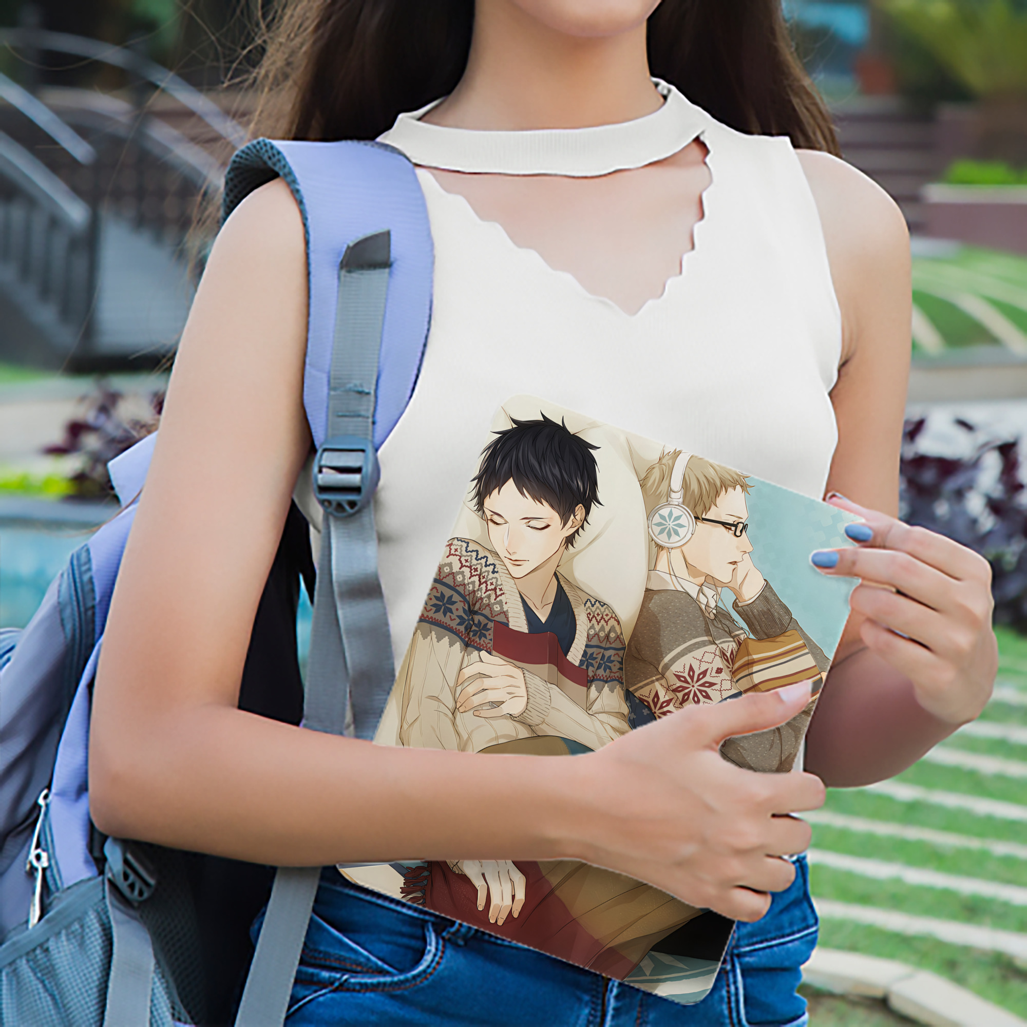 ハイキュー!! Haikyu!! IPad ケース ブック型 PUレザー TPU 耐衝撃 軽量 薄型 ペン収納なし 全面保護 IPad 各モデル対応