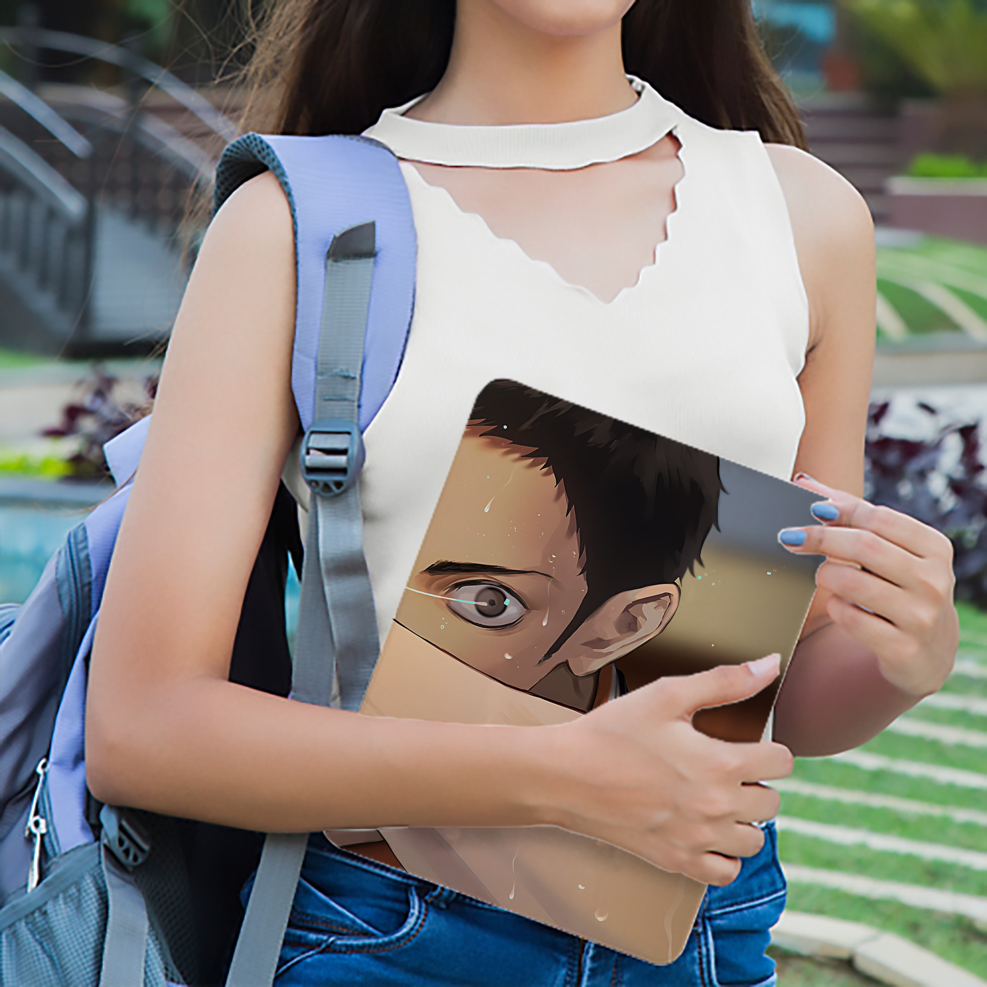 ハイキュー!! Haikyu!! IPad ケース ブック型 PUレザー TPU 耐衝撃 軽量 薄型 ペン収納なし 全面保護 IPad 各モデル対応
