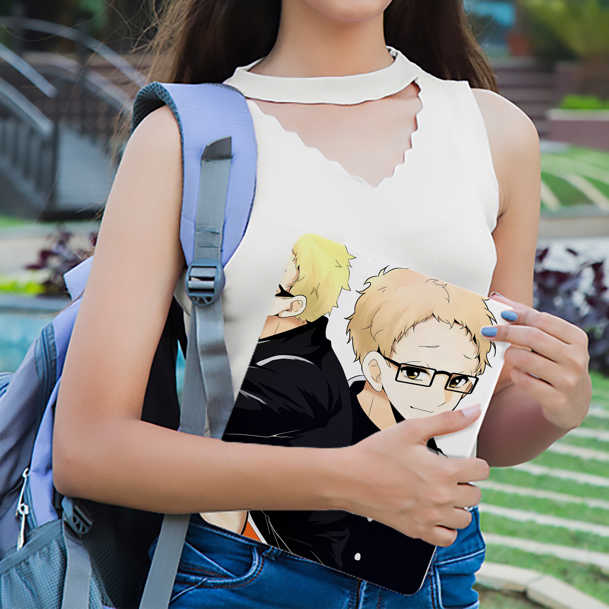 ハイキュー!! Haikyu!! IPad ケース ブック型 PUレザー TPU 耐衝撃 軽量 薄型 ペン収納なし 全面保護 IPad 各モデル対応