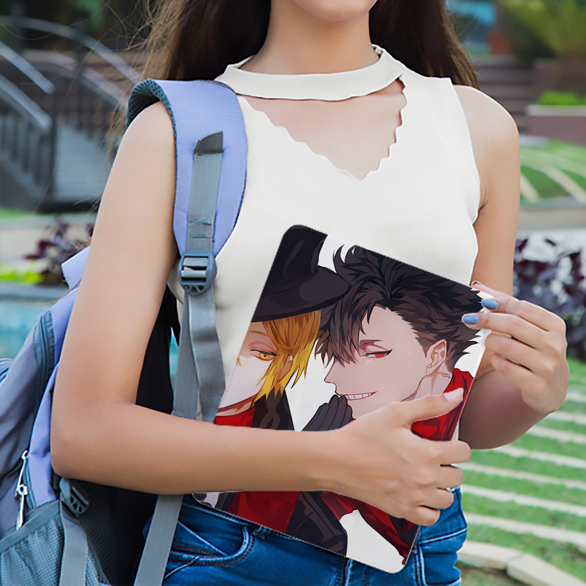 ハイキュー!! Haikyu!! IPad ケース ブック型 PUレザー TPU 耐衝撃 軽量 薄型 ペン収納なし 全面保護 IPad 各モデル対応