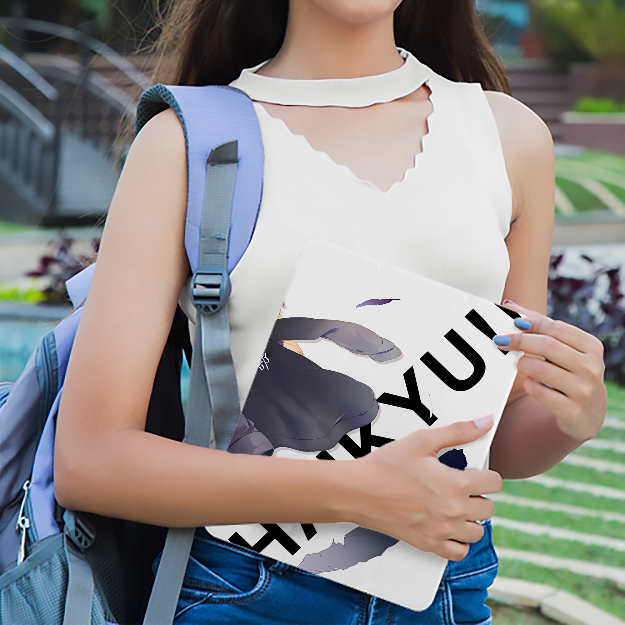 ハイキュー!! Haikyu!! IPad ケース ブック型 PUレザー TPU 耐衝撃 軽量 薄型 ペン収納なし 全面保護 IPad 各モデル対応