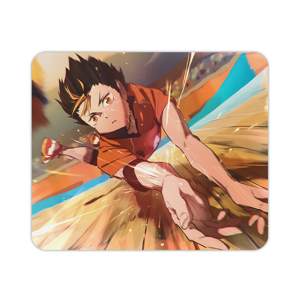 （画像用） ハイキュー!! Haikyu!! マウスパッド ステッチ加工 ラバー素材 防水 滑り止め 超薄型 ゲーミング/オフィス対応