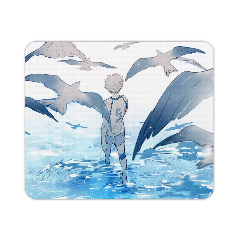 （画像用） ハイキュー!! Haikyu!! マウスパッド ステッチ加工 ラバー素材 防水 滑り止め 超薄型 ゲーミング/オフィス対応