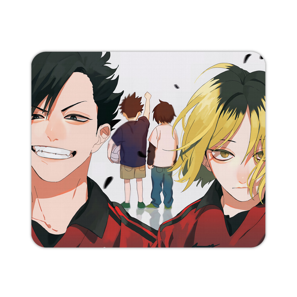 （画像用） ハイキュー!! Haikyu!! マウスパッド ステッチ加工 ラバー素材 防水 滑り止め 超薄型 ゲーミング/オフィス対応