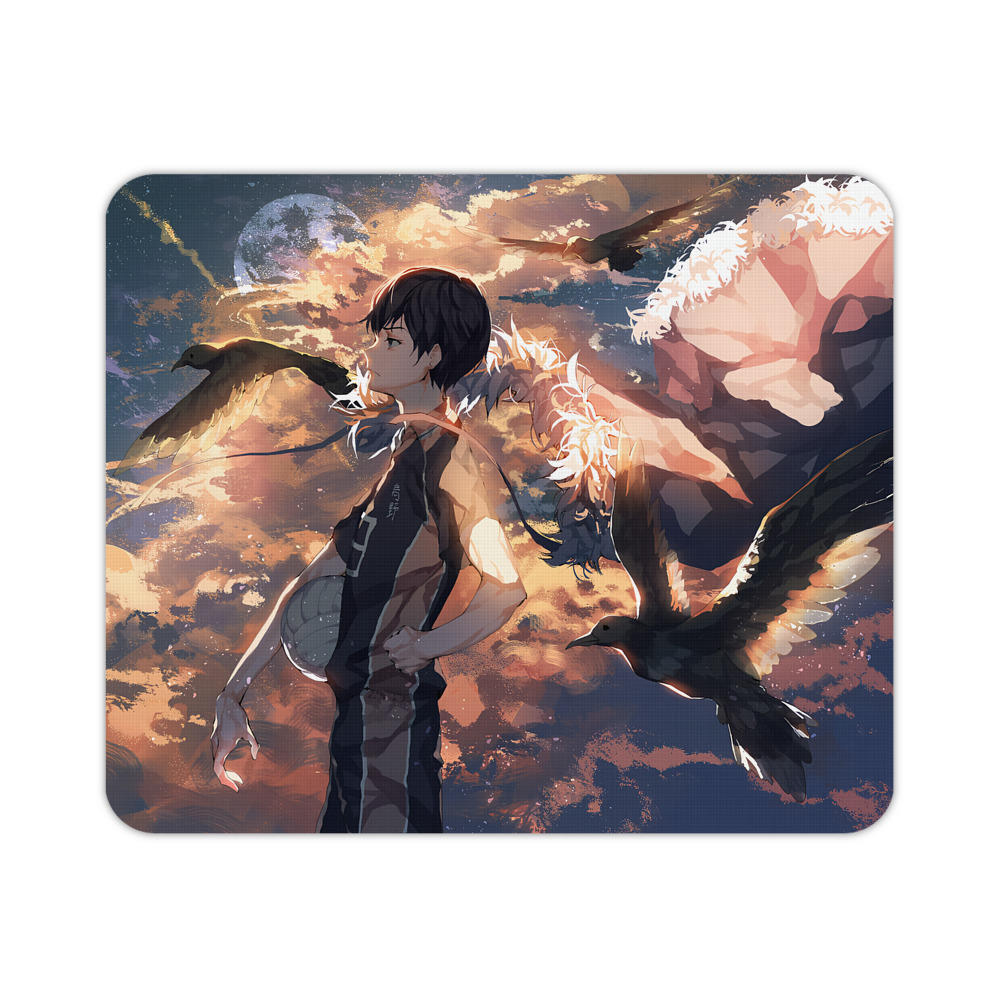 （画像用） ハイキュー!! Haikyu!! マウスパッド ステッチ加工 ラバー素材 防水 滑り止め 超薄型 ゲーミング/オフィス対応