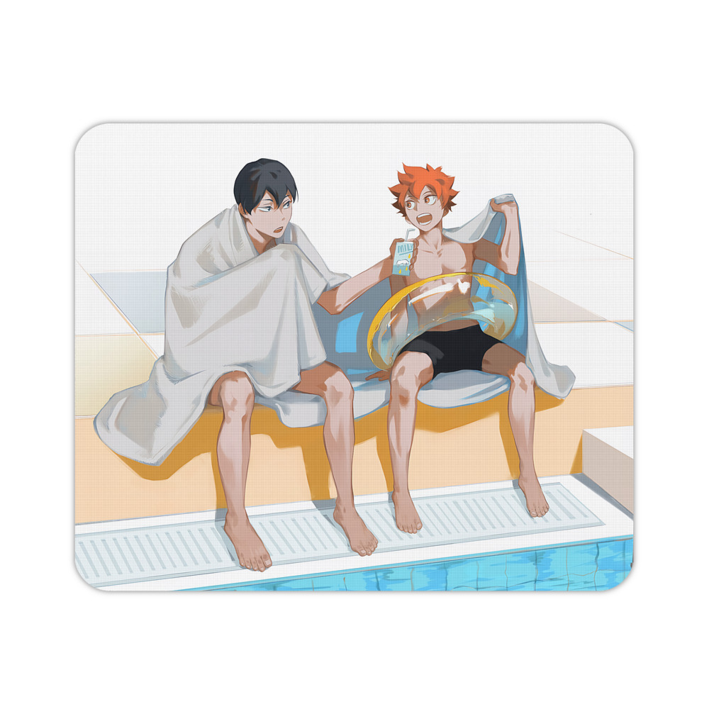 （画像用） ハイキュー!! Haikyu!! マウスパッド ステッチ加工 ラバー素材 防水 滑り止め 超薄型 ゲーミング/オフィス対応