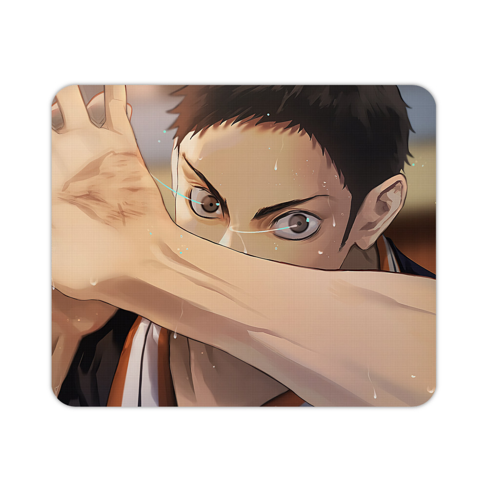（画像用） ハイキュー!! Haikyu!! マウスパッド ステッチ加工 ラバー素材 防水 滑り止め 超薄型 ゲーミング/オフィス対応