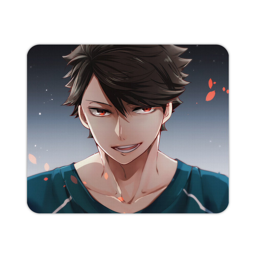 （画像用） ハイキュー!! Haikyu!! マウスパッド ステッチ加工 ラバー素材 防水 滑り止め 超薄型 ゲーミング/オフィス対応