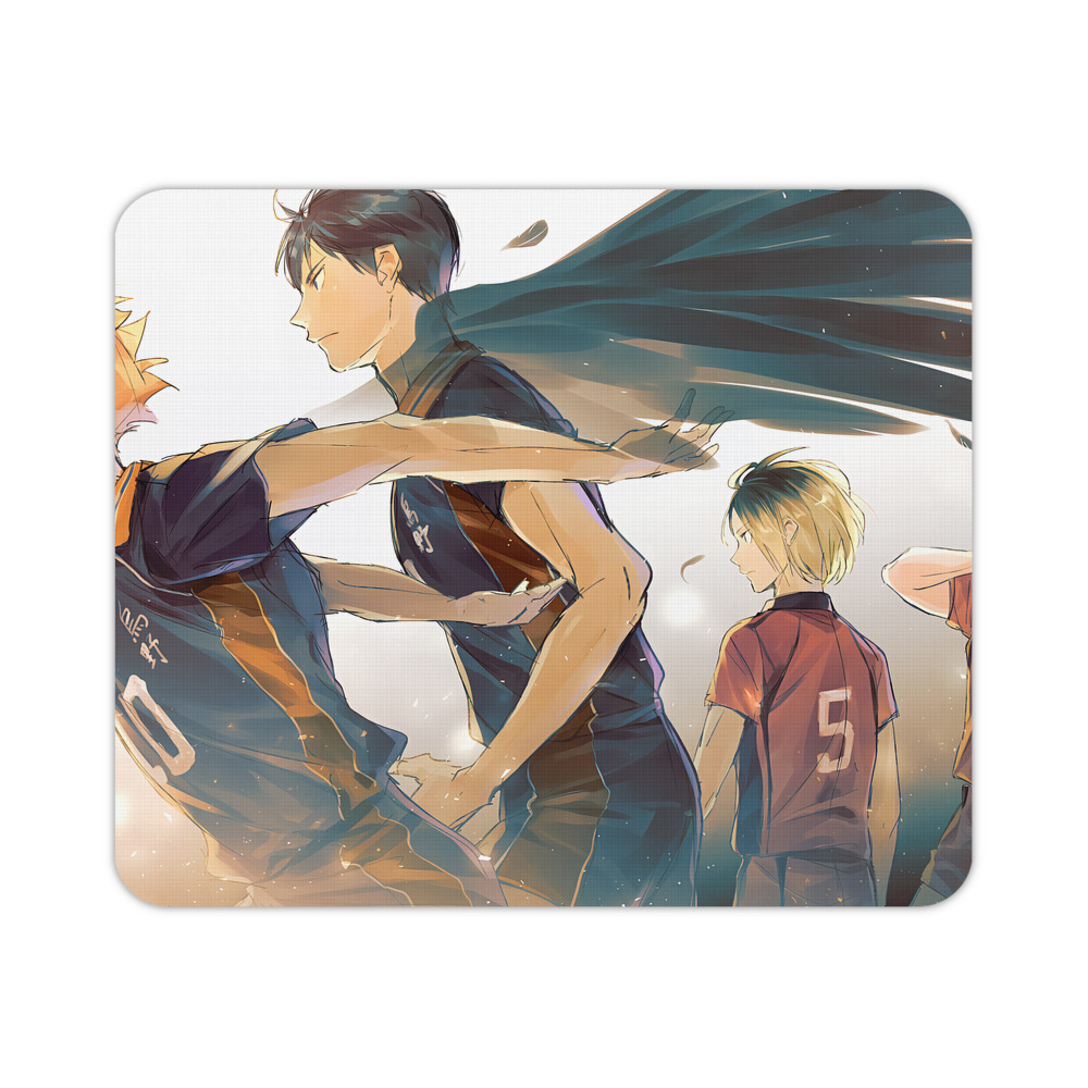 （画像用） ハイキュー!! Haikyu!! マウスパッド ステッチ加工 ラバー素材 防水 滑り止め 超薄型 ゲーミング/オフィス対応