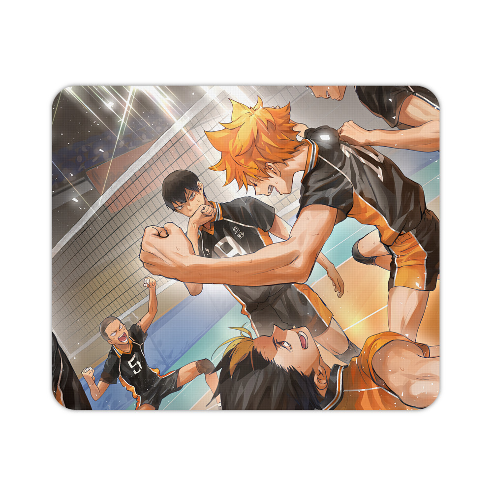 （画像用） ハイキュー!! Haikyu!! マウスパッド ステッチ加工 ラバー素材 防水 滑り止め 超薄型 ゲーミング/オフィス対応