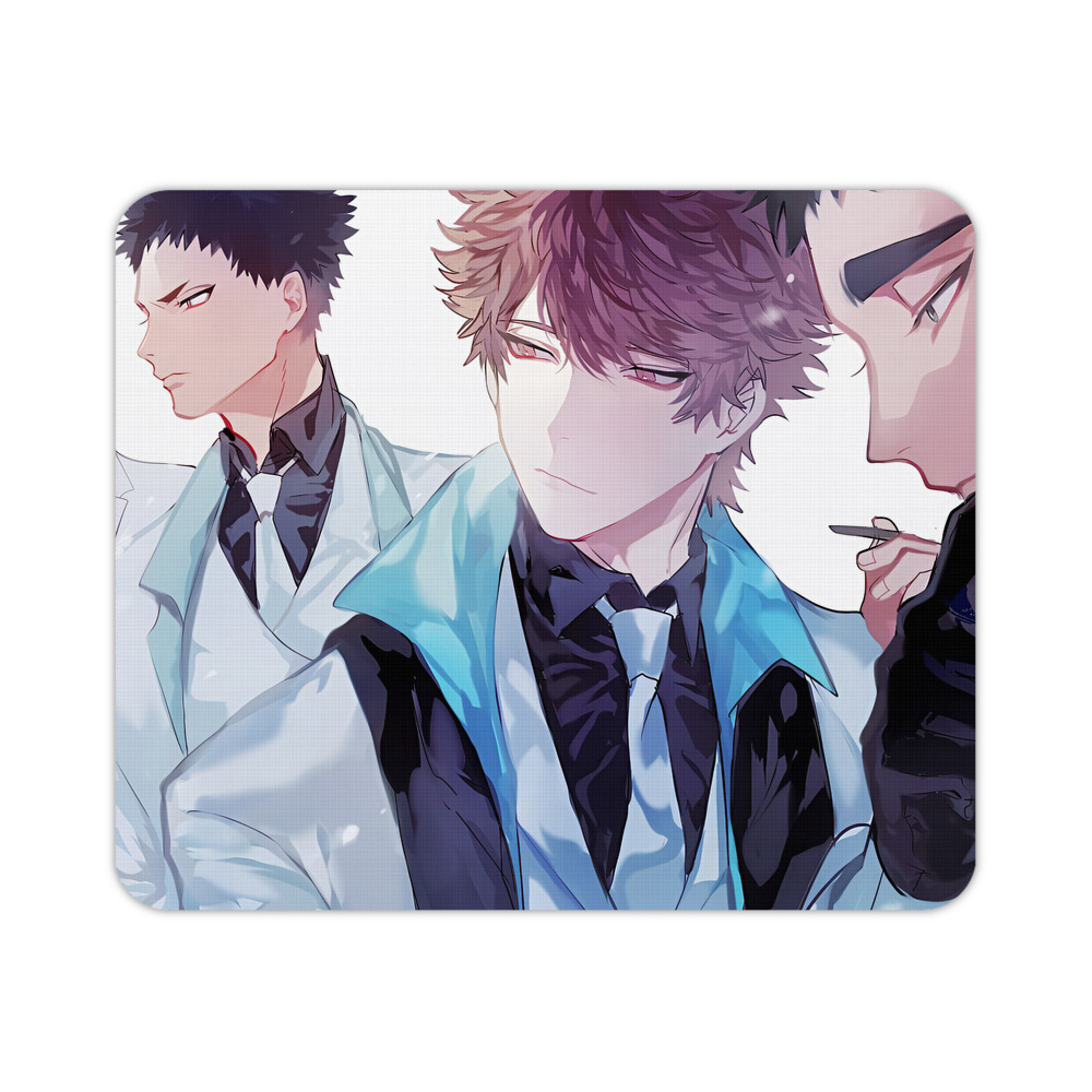 （画像用） ハイキュー!! Haikyu!! マウスパッド ステッチ加工 ラバー素材 防水 滑り止め 超薄型 ゲーミング/オフィス対応