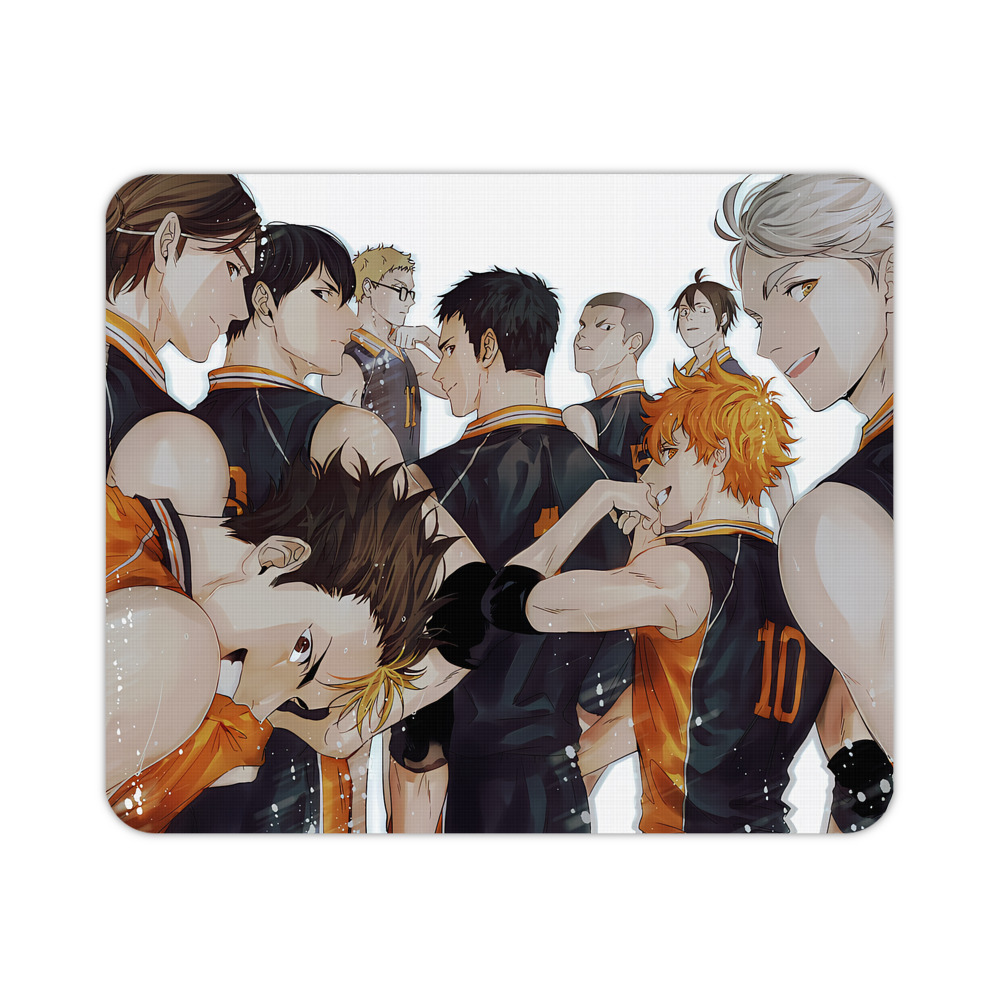 （画像用） ハイキュー!! Haikyu!! マウスパッド ステッチ加工 ラバー素材 防水 滑り止め 超薄型 ゲーミング/オフィス対応