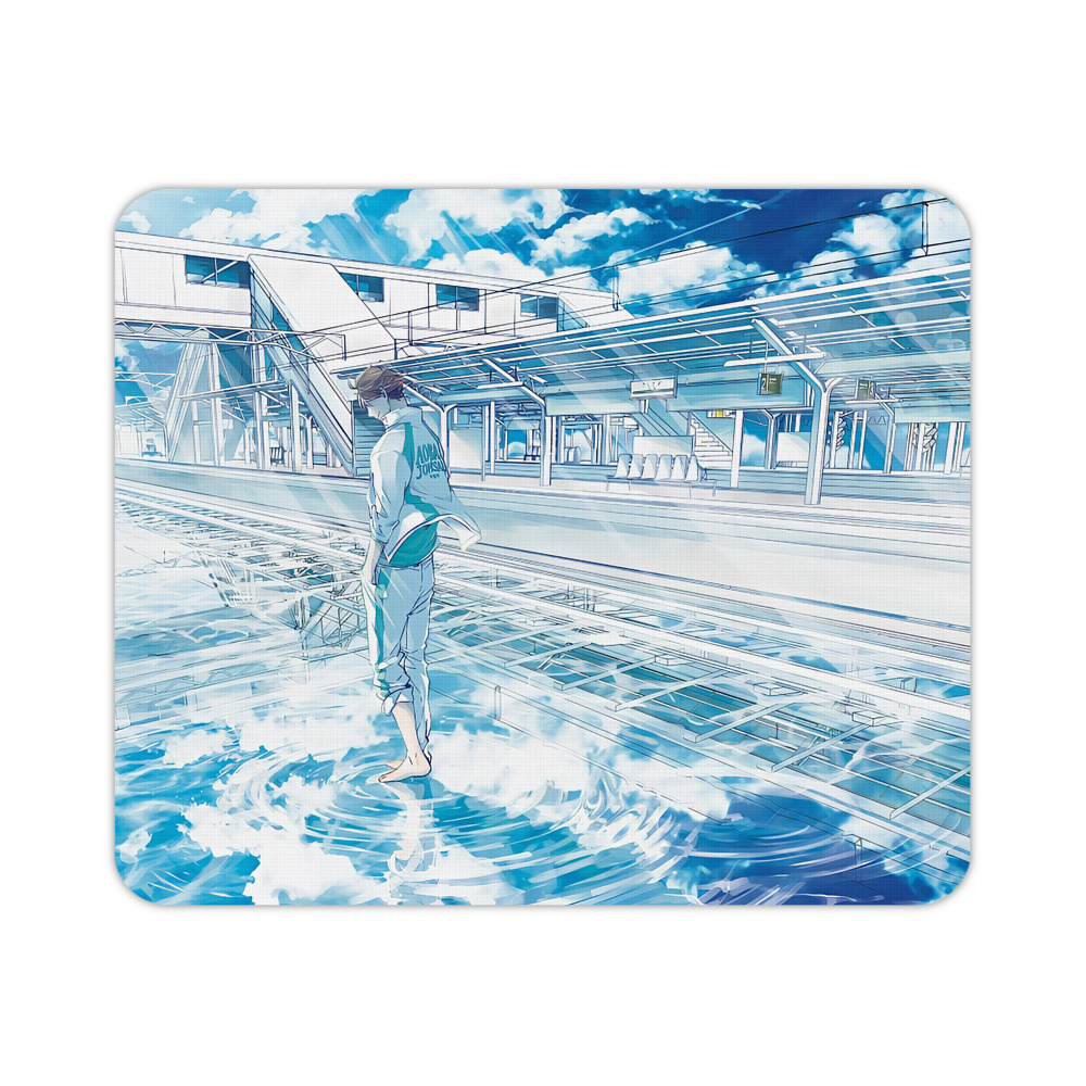 （画像用） ハイキュー!! Haikyu!! マウスパッド ステッチ加工 ラバー素材 防水 滑り止め 超薄型 ゲーミング/オフィス対応