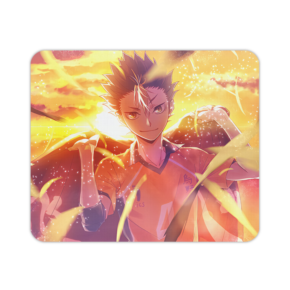 （画像用） ハイキュー!! Haikyu!! マウスパッド ステッチ加工 ラバー素材 防水 滑り止め 超薄型 ゲーミング/オフィス対応