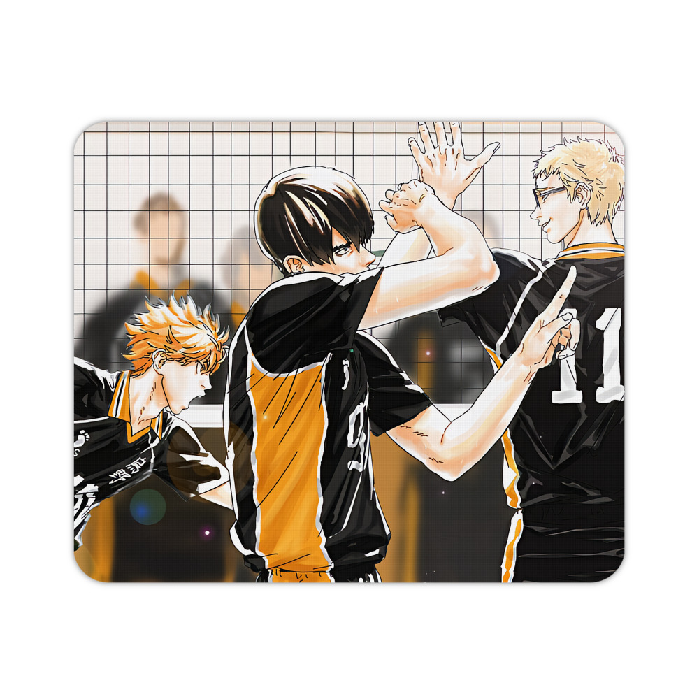 （画像用） ハイキュー!! Haikyu!! マウスパッド ステッチ加工 ラバー素材 防水 滑り止め 超薄型 ゲーミング/オフィス対応