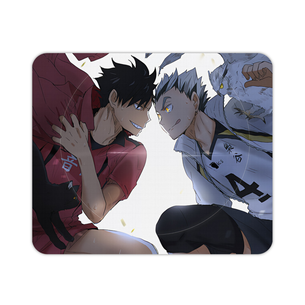 （画像用） ハイキュー!! Haikyu!! マウスパッド ステッチ加工 ラバー素材 防水 滑り止め 超薄型 ゲーミング/オフィス対応