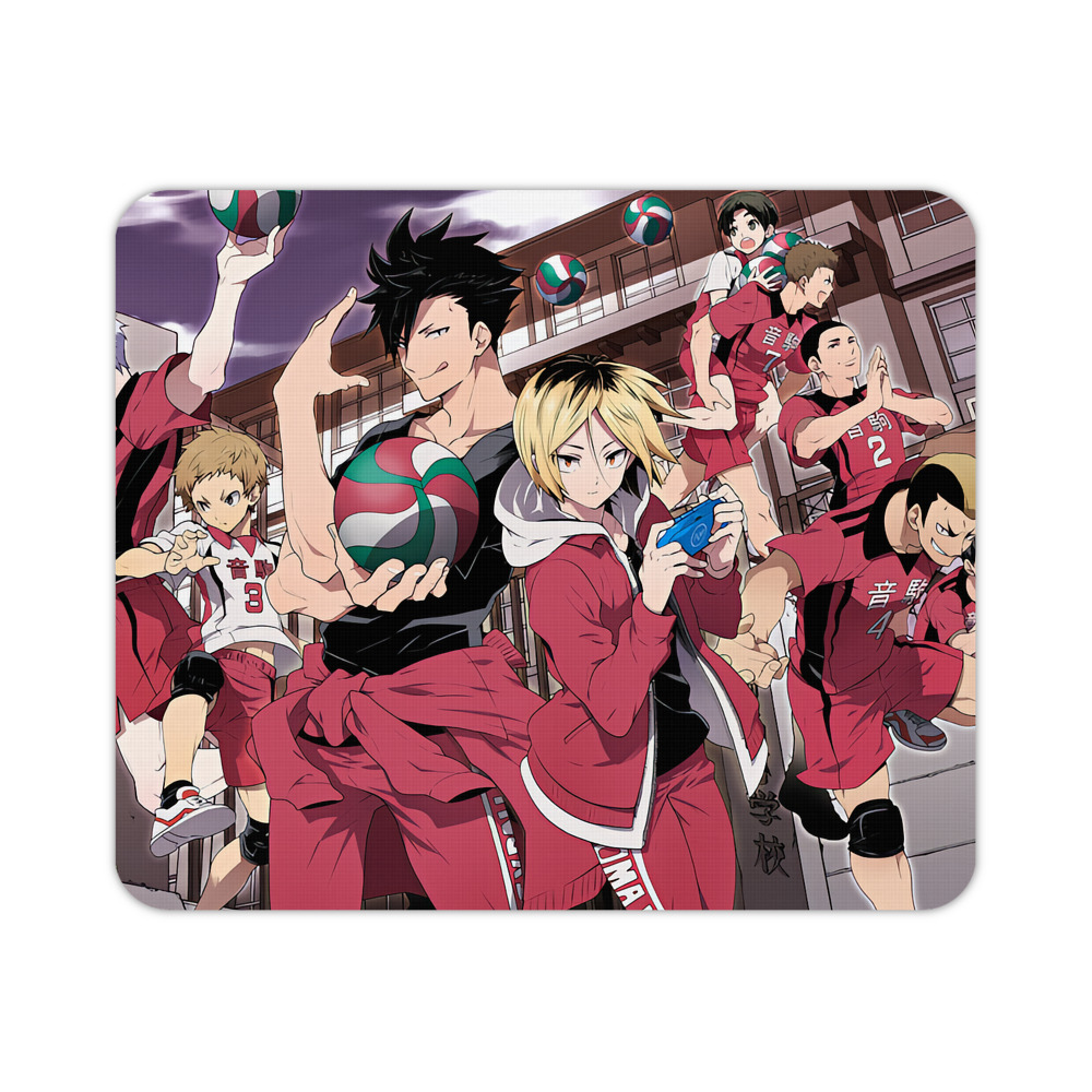 （画像用） ハイキュー!! Haikyu!! マウスパッド ステッチ加工 ラバー素材 防水 滑り止め 超薄型 ゲーミング/オフィス対応