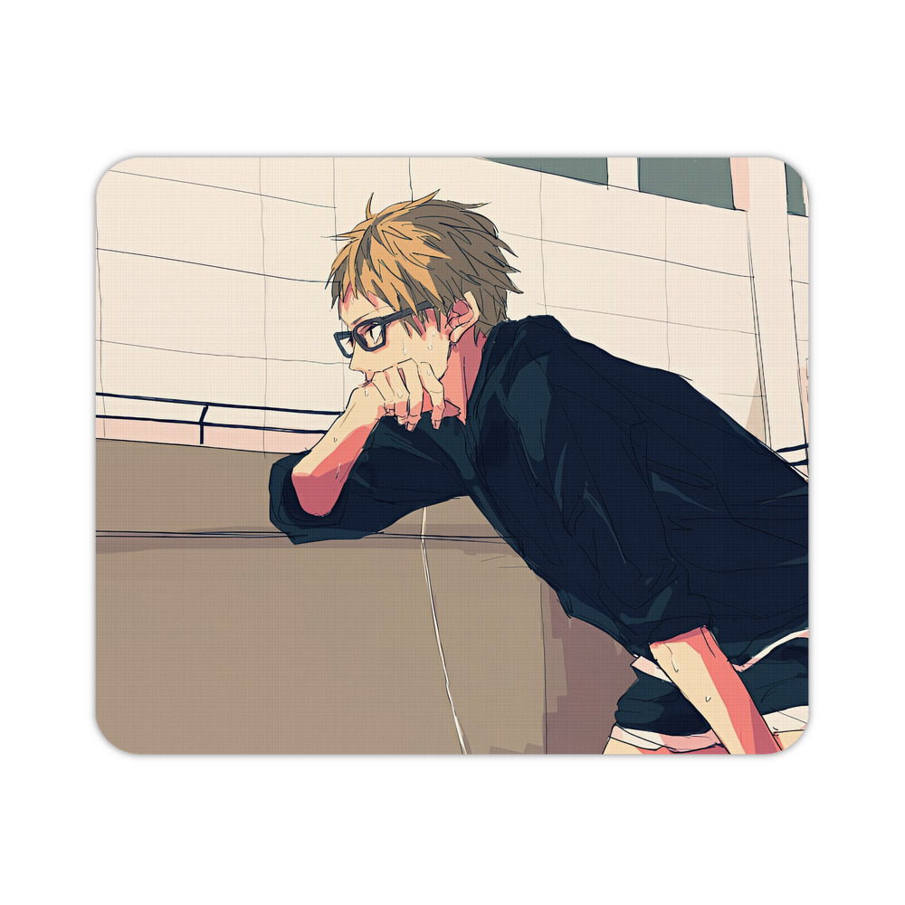 （画像用） ハイキュー!! Haikyu!! マウスパッド ステッチ加工 ラバー素材 防水 滑り止め 超薄型 ゲーミング/オフィス対応