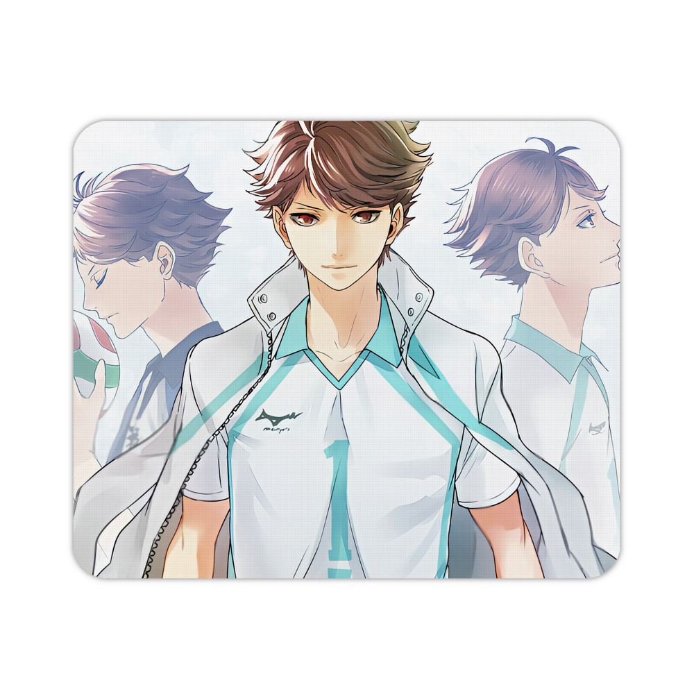 （画像用） ハイキュー!! Haikyu!! マウスパッド ステッチ加工 ラバー素材 防水 滑り止め 超薄型 ゲーミング/オフィス対応