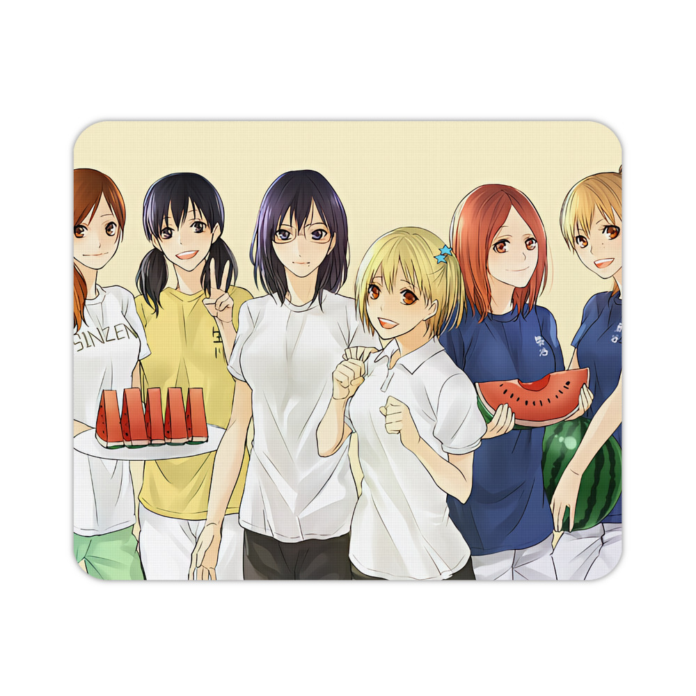 （画像用） ハイキュー!! Haikyu!! マウスパッド ステッチ加工 ラバー素材 防水 滑り止め 超薄型 ゲーミング/オフィス対応