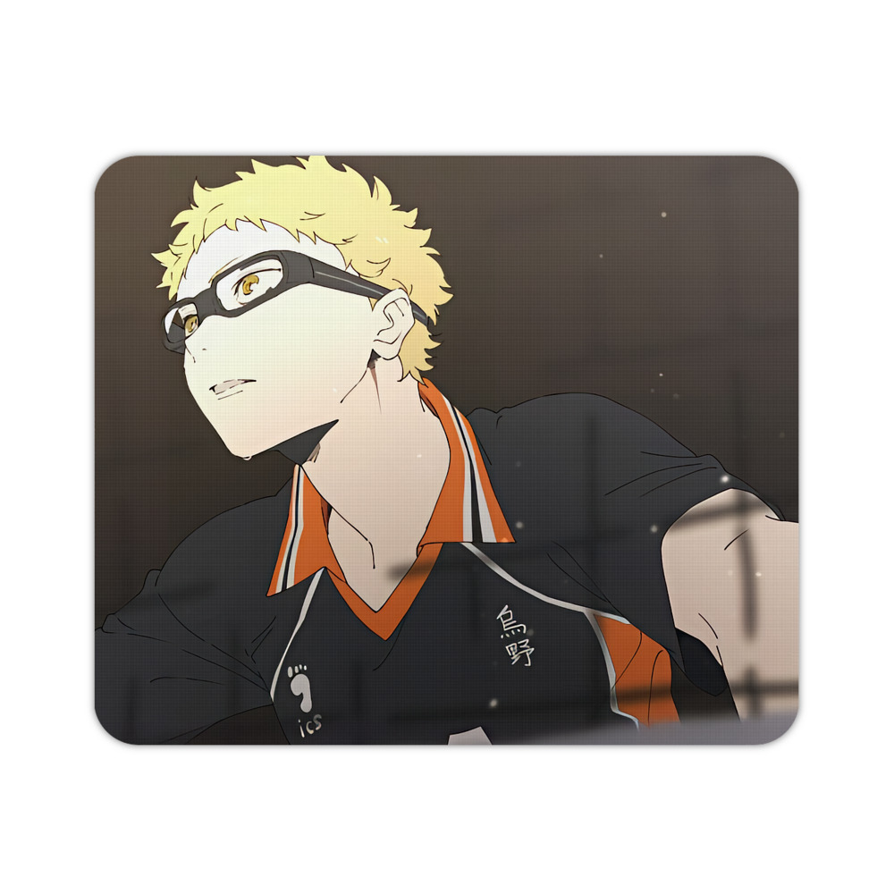 （画像用） ハイキュー!! Haikyu!! マウスパッド ステッチ加工 ラバー素材 防水 滑り止め 超薄型 ゲーミング/オフィス対応