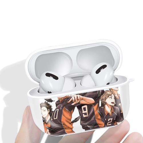 ハイキュー!! Haikyu!! 【AirPods Pro用】ハードシェル保護ケース 耐衝撃・防指紋・カラビナ付き商品仕様