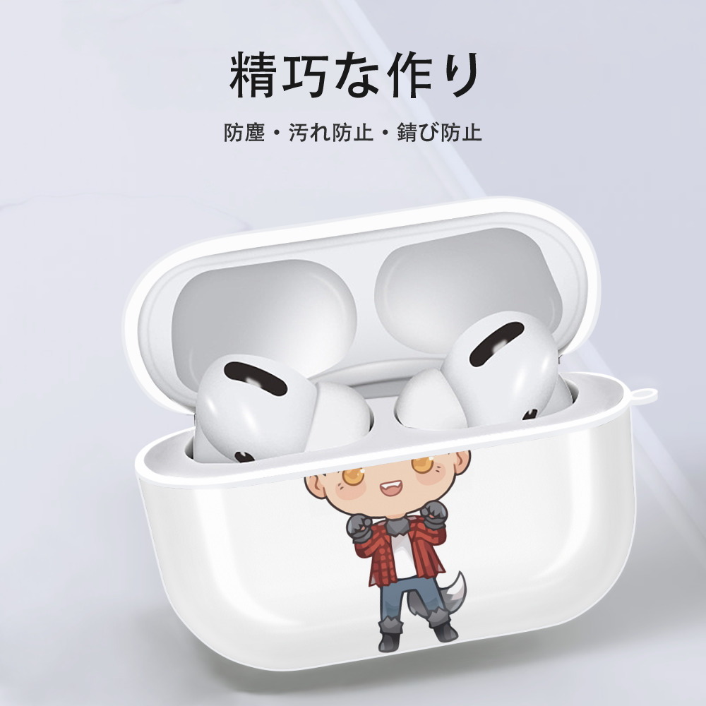 ハイキュー!! Haikyu!! 【AirPods Pro用】ハードシェル保護ケース 耐衝撃・防指紋・カラビナ付き商品仕様