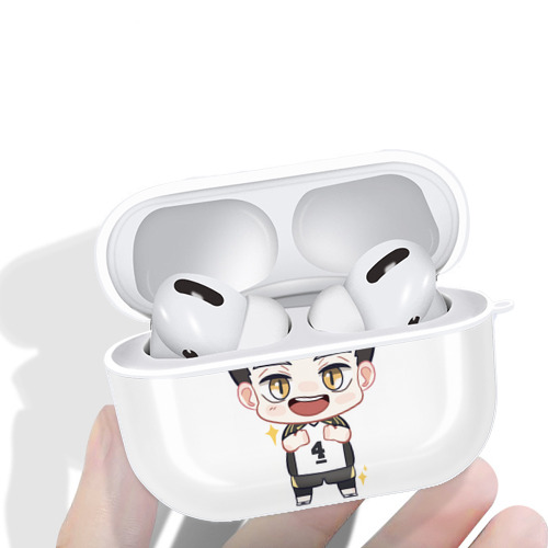 ハイキュー!! Haikyu!! 【AirPods Pro用】ハードシェル保護ケース 耐衝撃・防指紋・カラビナ付き商品仕様