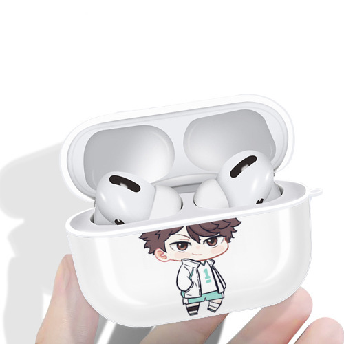 ハイキュー!! Haikyu!! 【AirPods Pro用】ハードシェル保護ケース 耐衝撃・防指紋・カラビナ付き商品仕様