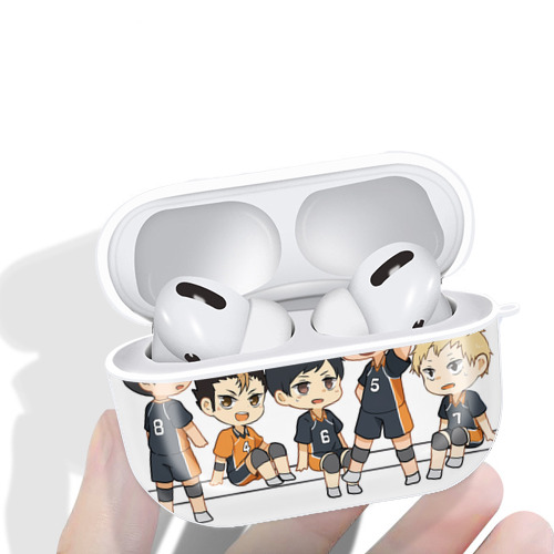 ハイキュー!! Haikyu!! 【AirPods Pro用】ハードシェル保護ケース 耐衝撃・防指紋・カラビナ付き商品仕様