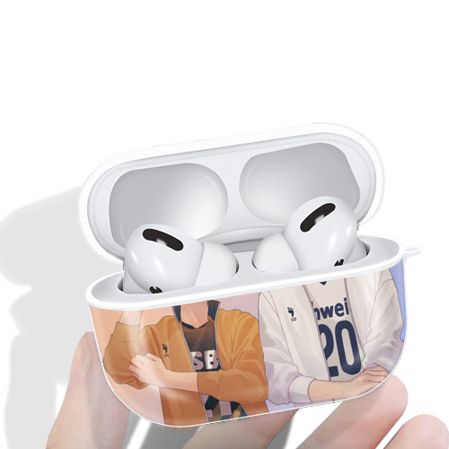 ハイキュー!! Haikyu!! 【AirPods Pro用】ハードシェル保護ケース 耐衝撃・防指紋・カラビナ付き商品仕様