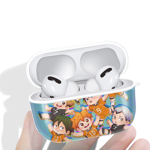 ハイキュー!! Haikyu!! 【AirPods Pro用】ハードシェル保護ケース 耐衝撃・防指紋・カラビナ付き商品仕様